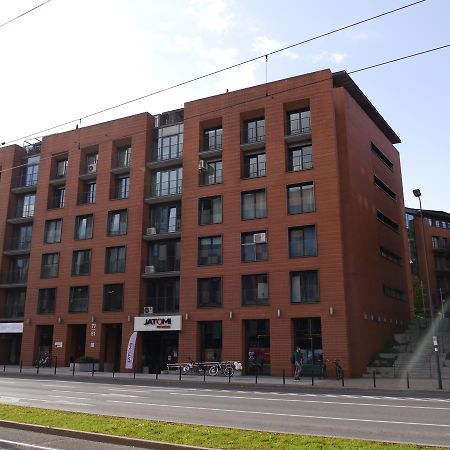 Modern Apartment in City Center Krakau Buitenkant foto